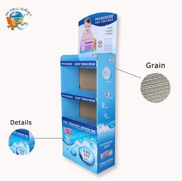 Coffee paper exhibition stand Product display Environmental protection cardboard shelves