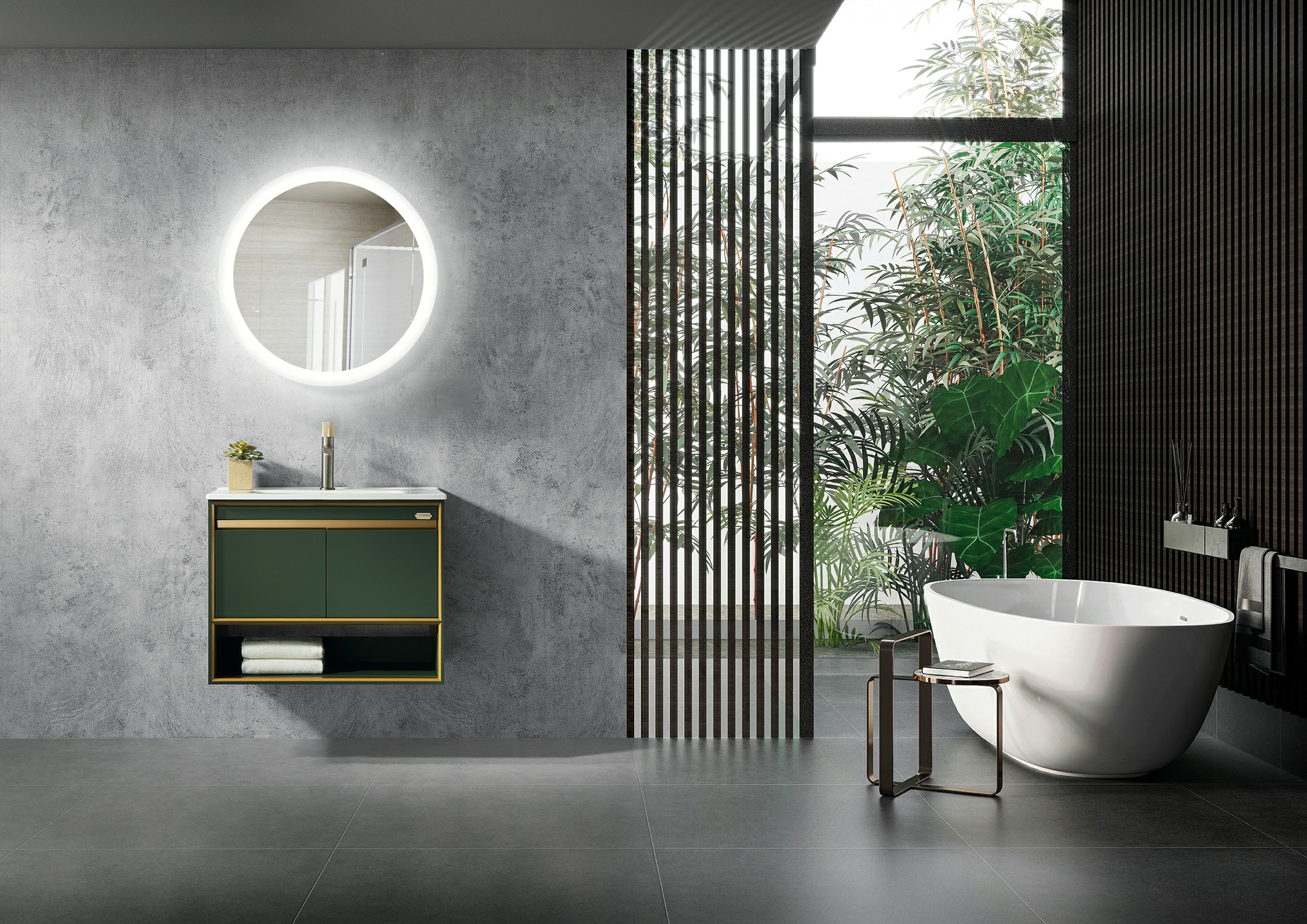 Anti Fog Lighted Mirror TV Space Saving Lighted Bathroom Magnifying Mirror High Definition