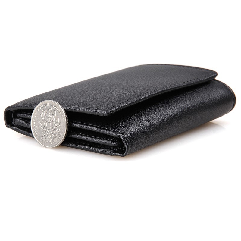 Three Fold Credit Card Money Holder Wallets For Men OEM / ODM Available