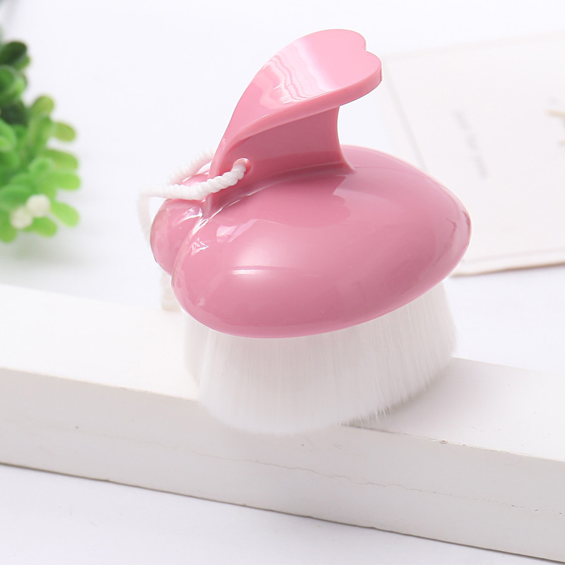 WSFB01 Multicolor Lightweight Smooth Face Wash Scrub Brush