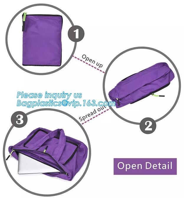 Promotion Custom Eco Friendly Sublimation Polyester Folding Shopping Bag,Promotional Sports Gym Sack Polyester Drawstrin