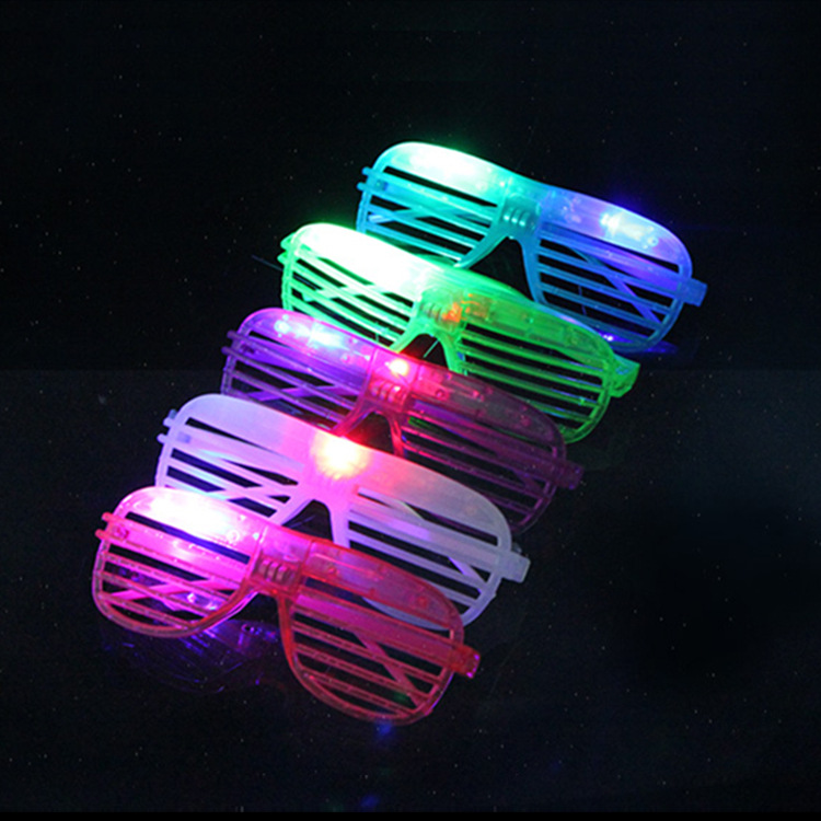 Luminous Glasses Blinds Glow Sunglasses For Cold Light Party Bar Flash