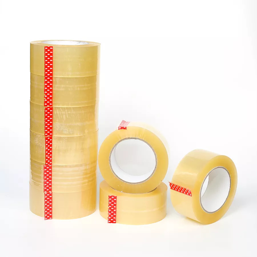 BOPP Packaging Adhesive Sealing Tape USA TSCA Standard Environmental Clear Silent Hot Melt Adhesive
