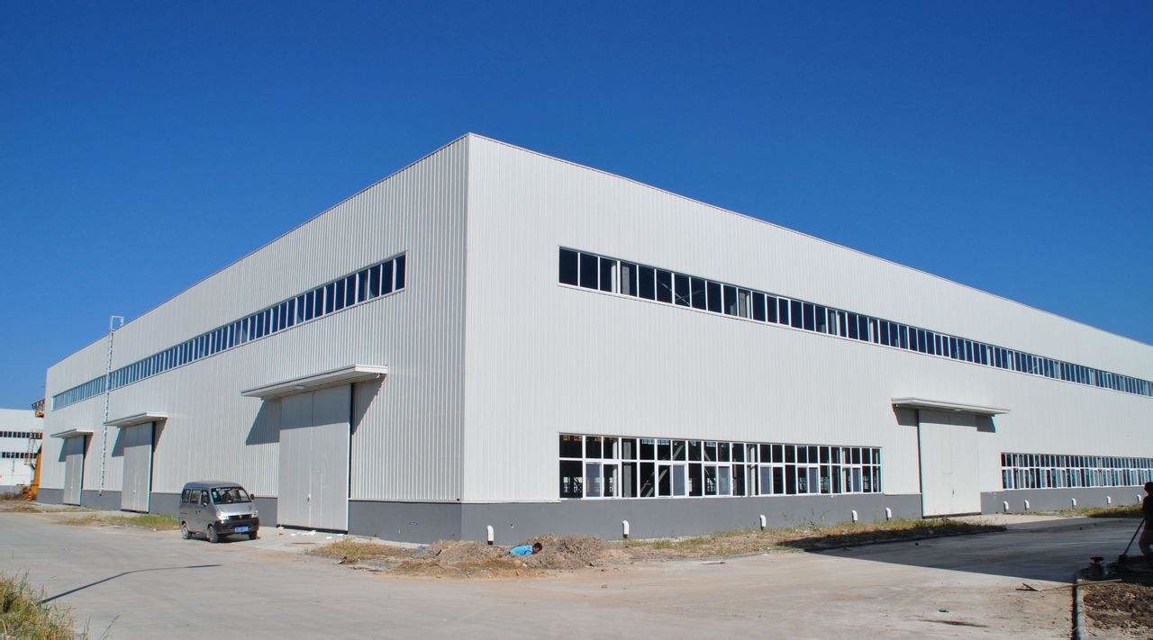 Corrugated Prefab Metal Warehouse Building Din Standard