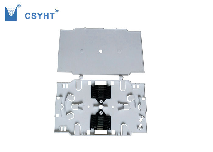 FTTB ABS Plastic 24cores Fiber Optic Splice Tray