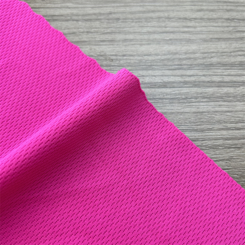 Tricot Knitted Eyelet Mesh Sports Jersey Fabric for Football Uniform Customized Design