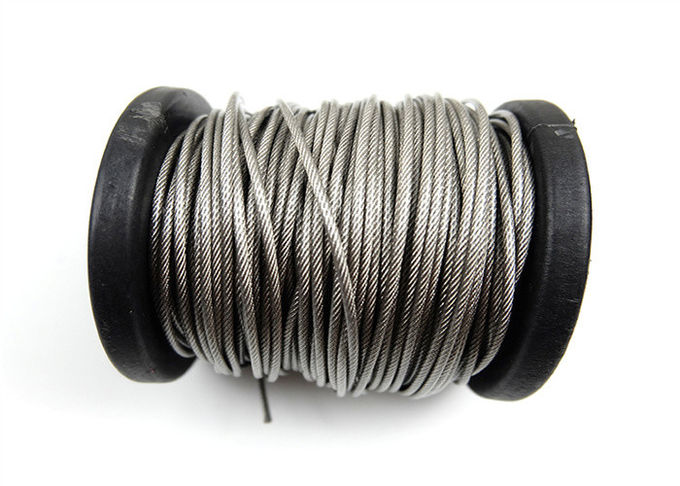 1.6mm Sus304 Stainless Steel Cable Mesh 100x100mm High Tensile