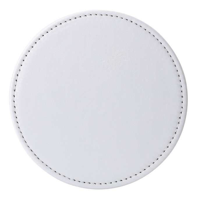 Printable Sublimation Blank Leather Coaster For Sublimation Heat Transfer Printing