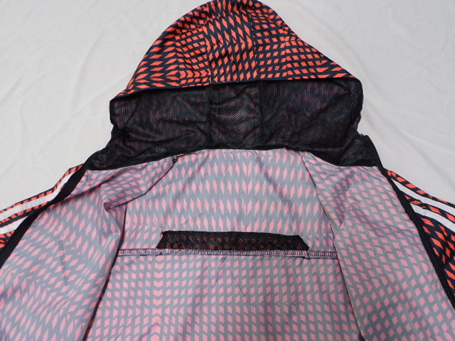 Allover Printed 95gsm Woven Fabric Mens Lightweight Waterproof Jacket With Zipper
