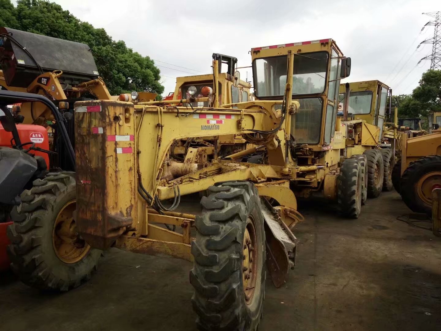 Original Japan Used Komatsu GD511A-1 Motor Grader In Good Condition And Cheap Price
