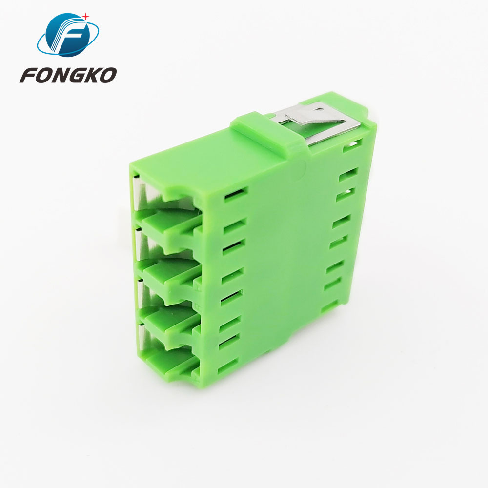 SM APC Optical Fiber Cable Adapter Lc Connector Adapter With 4 Head