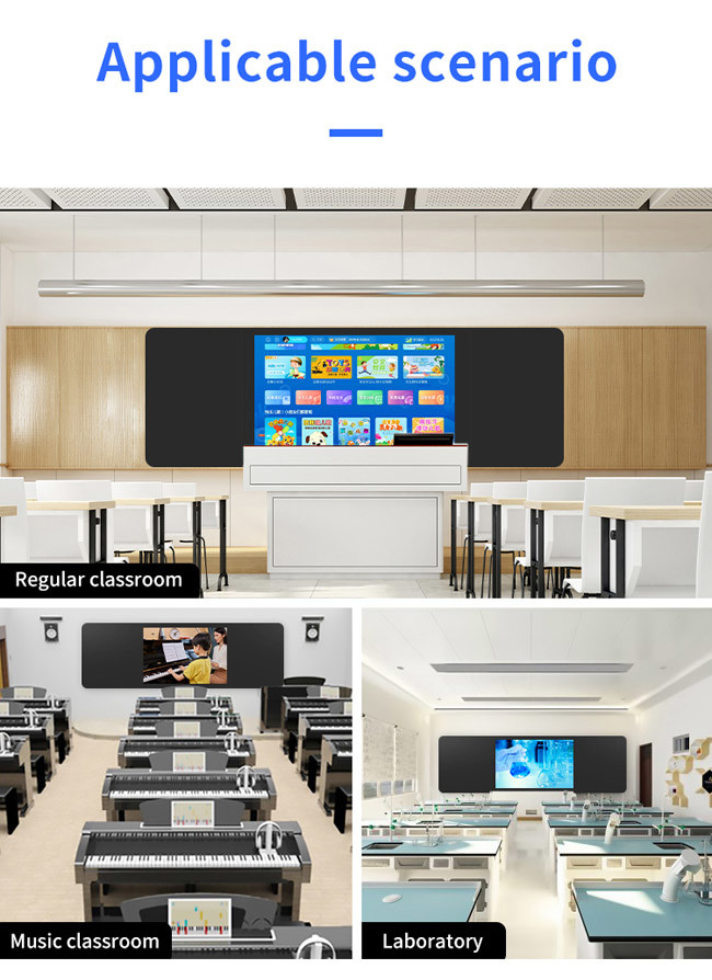 Wall Nano Intelligent Blackboard Interactive Panel 86 Inch 16GB RAM