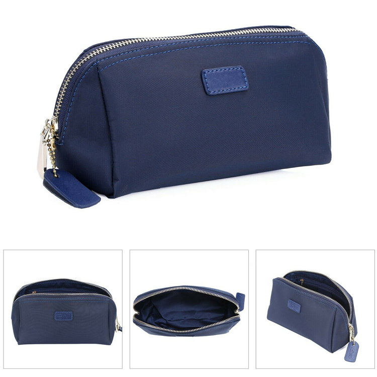 Skincare Travel Toiletry Pouch , Nylon Toilet Kit Bag Organizer Handy Accessories