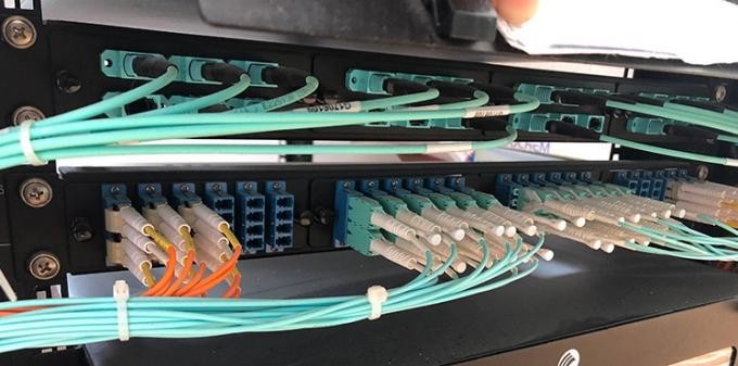 multimode lc lc connector om4 50/125 duplex jumper lszh jacket 1m fiber optic patch cord