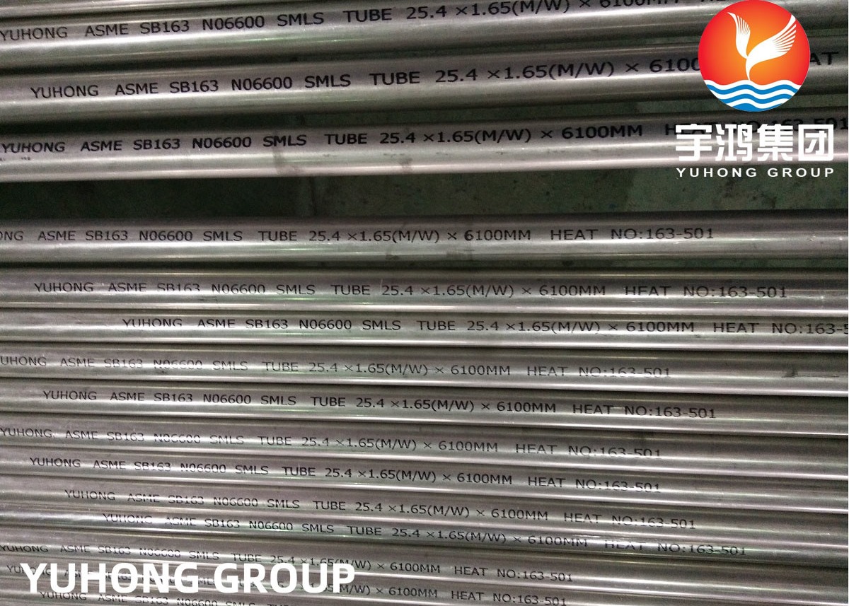 Heat Exchanger Tube ASME SB163 / SB167 UNS N06600 N06601 Nickel Alloy Seamless Tube