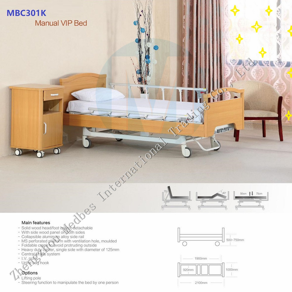 Five Function ICU Electric Homecare Flat Bed