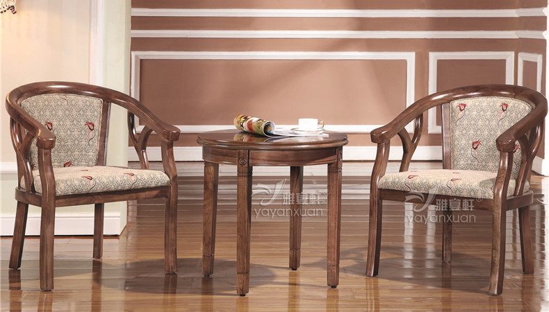 Round Wood Dining Table From Furniture Exporter For Supply With Good Price (YW-34)