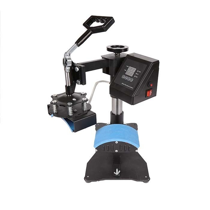 Digital Controls 150W Cap Heat Press Machine For Sublimation Cap Photos Printing
