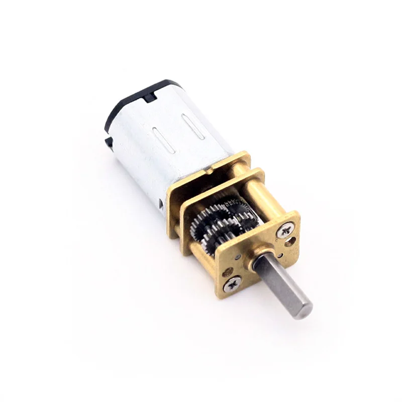 ASLONG JGA12-N20-1000 12mm Mini DC Reduction Motor Elektromotor 6v