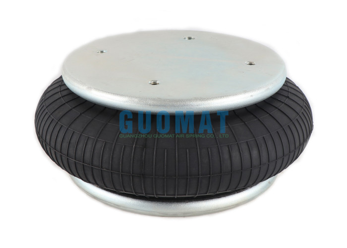 FS330-14 Contitech Industrial Air Bags 1B330 Steel Plate Air Spring Isolator 55mm-160mm Stroke