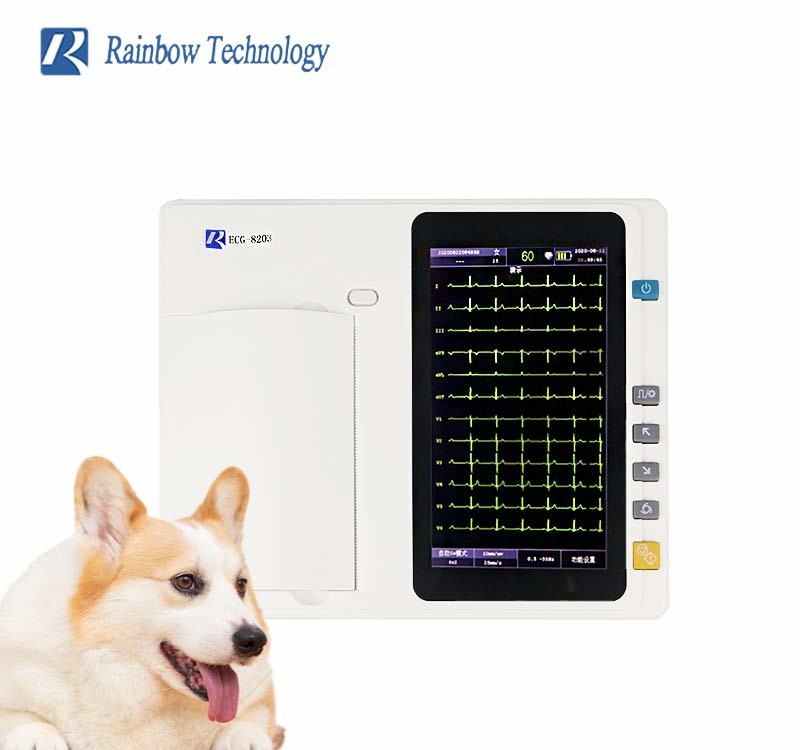 3 Channels Veterinary Clinical Analytical Instruments With 7 Inch TFT LCD Display