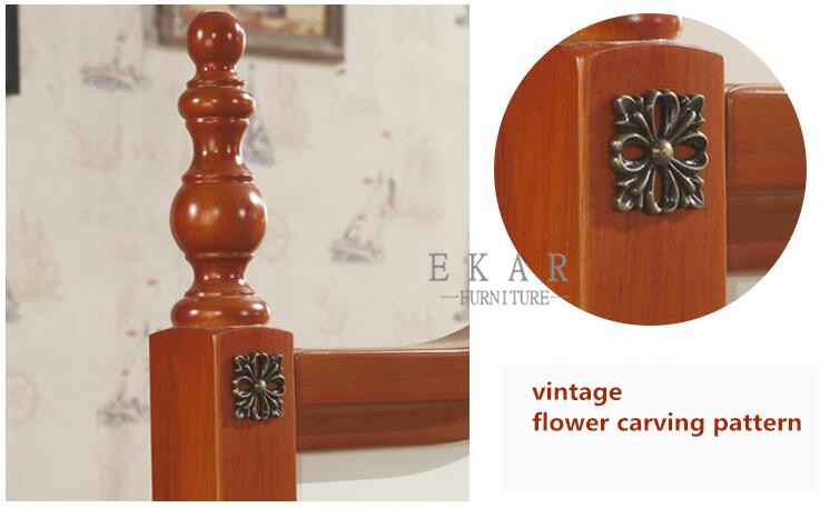 Latest European Mediterranean Style Bedroom Furniture Ivory Wood Double Bed Designs