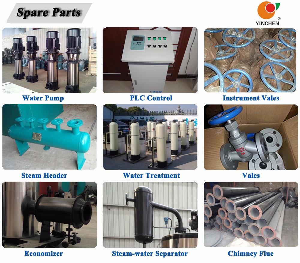 Yinchen LSS 0.5Ton 1Ton 2Ton 4Ton Industrial Oil and Gas Fuel Fired Natural Gas Boiler China