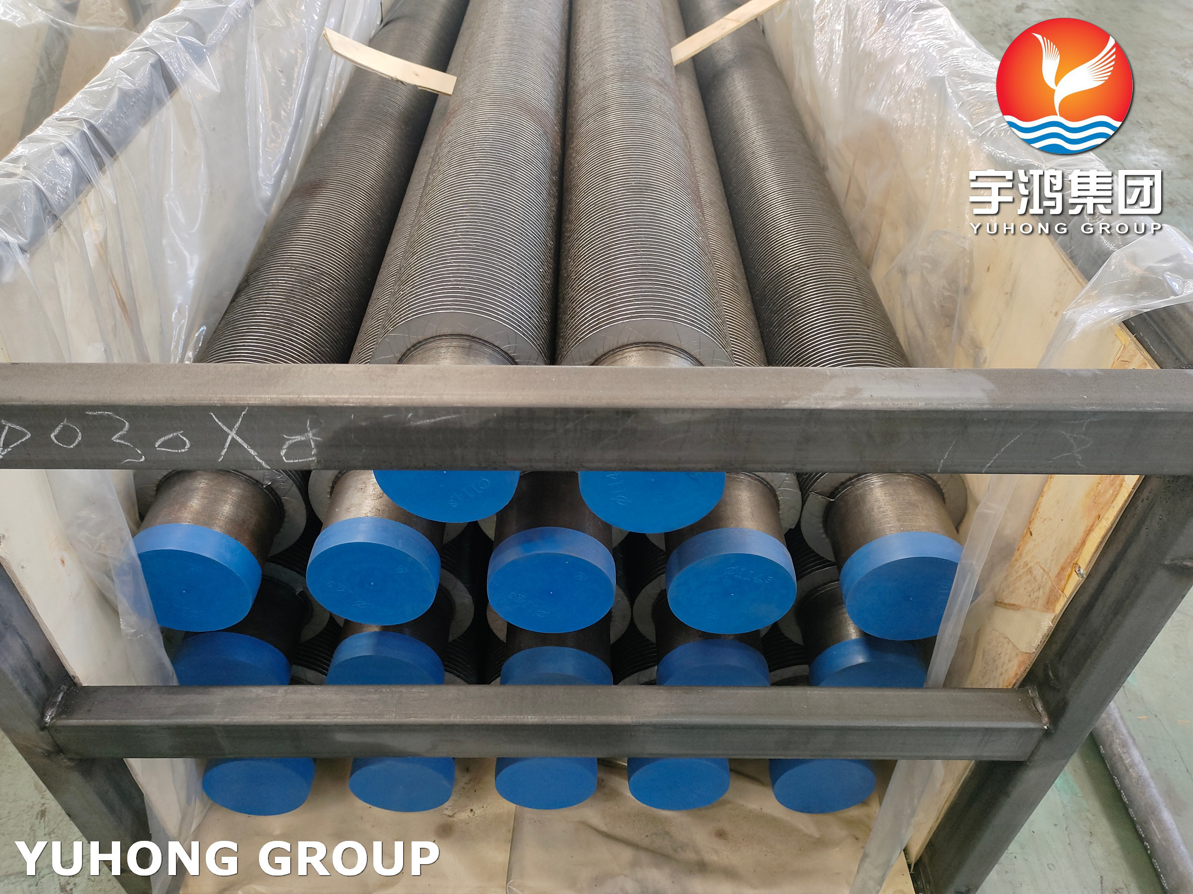 ASTM A106 Gr. B CS High Frequency Welded / HFW Fin Tube for Waste Heat Recovery