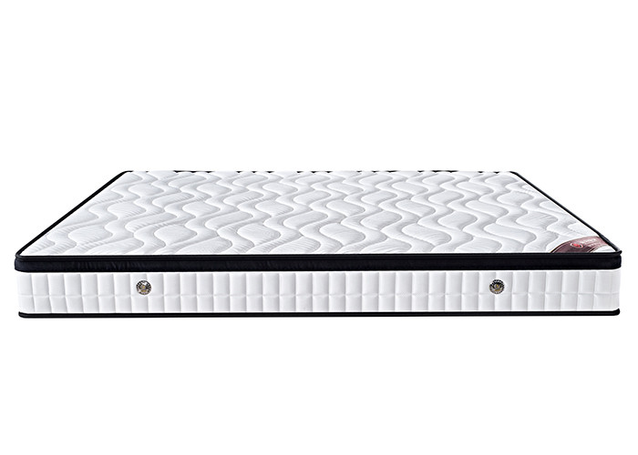 Coil Spring Hotel Pillow Top Mattress , Waterproof Durable Mattress For Hotel Room