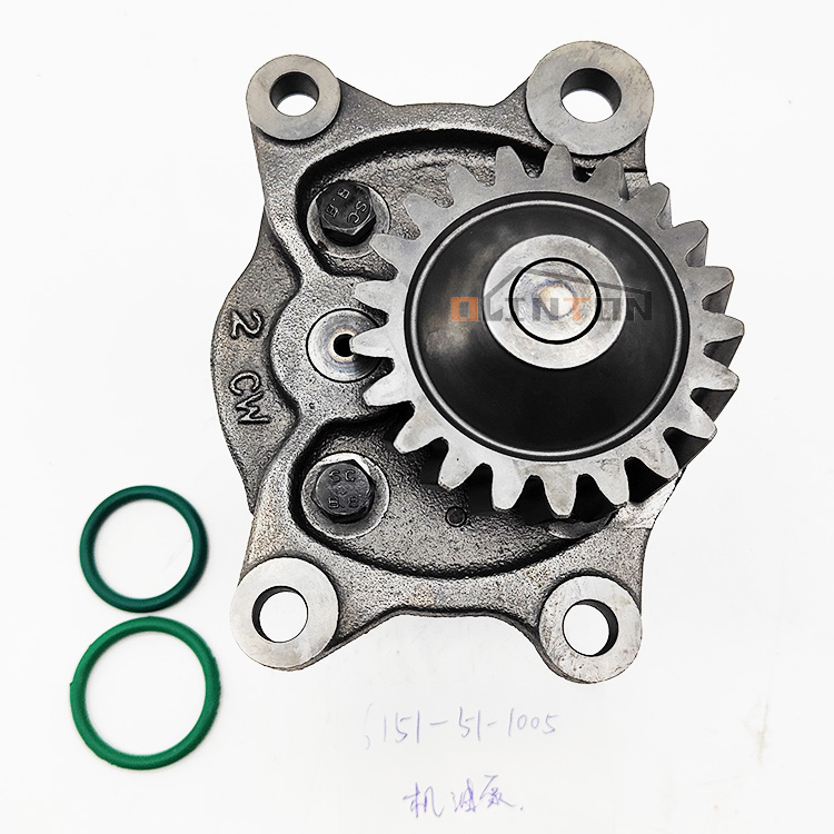 Retail Oil Pump For PC400-6 PC400-7 PC400-8 Excavator S6D125 Engine Parts OEM Support