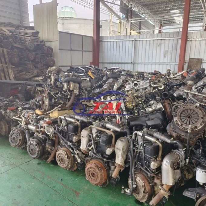 Complete Genuine 4JH1 Used Japanese Engines For Isuzu 4JJ1 3.0 Engine