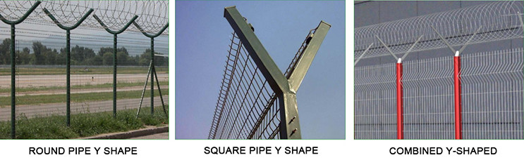 Galvanized Steel Welded Curved 3d Wire Mesh Fence For Commercial Playgrounds