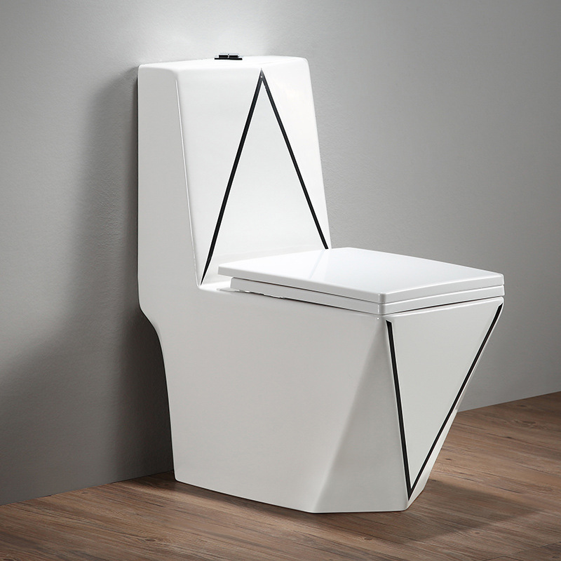 Ceramic Toilet Seat Sets and Sink Bathroom with Traditional Design Style Water Closet