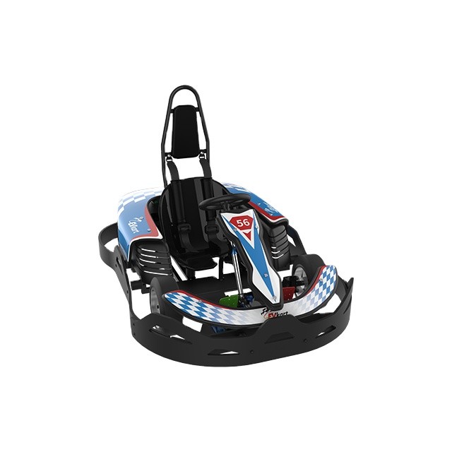 3000W Indoor Electric Go Karts For 8 Year Olds Collision Proof