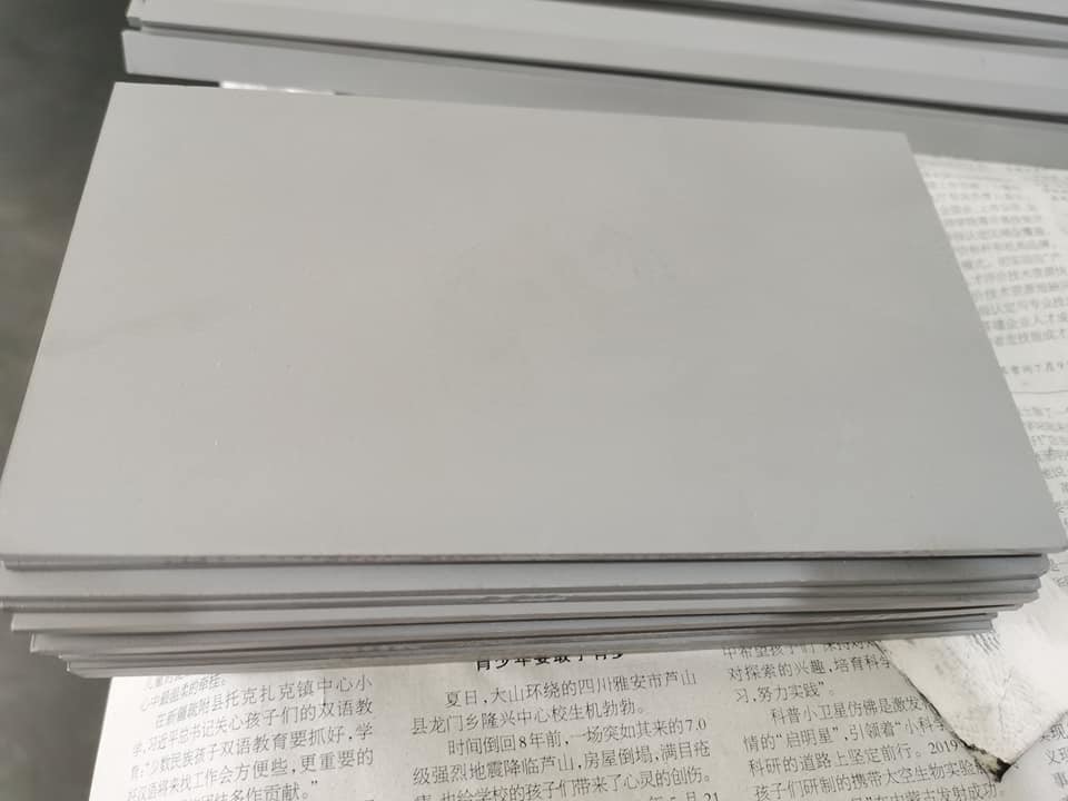 Tungsten Carbide Flat Bars Cemented Carbide Plates Carbide Square Blocks / Strips