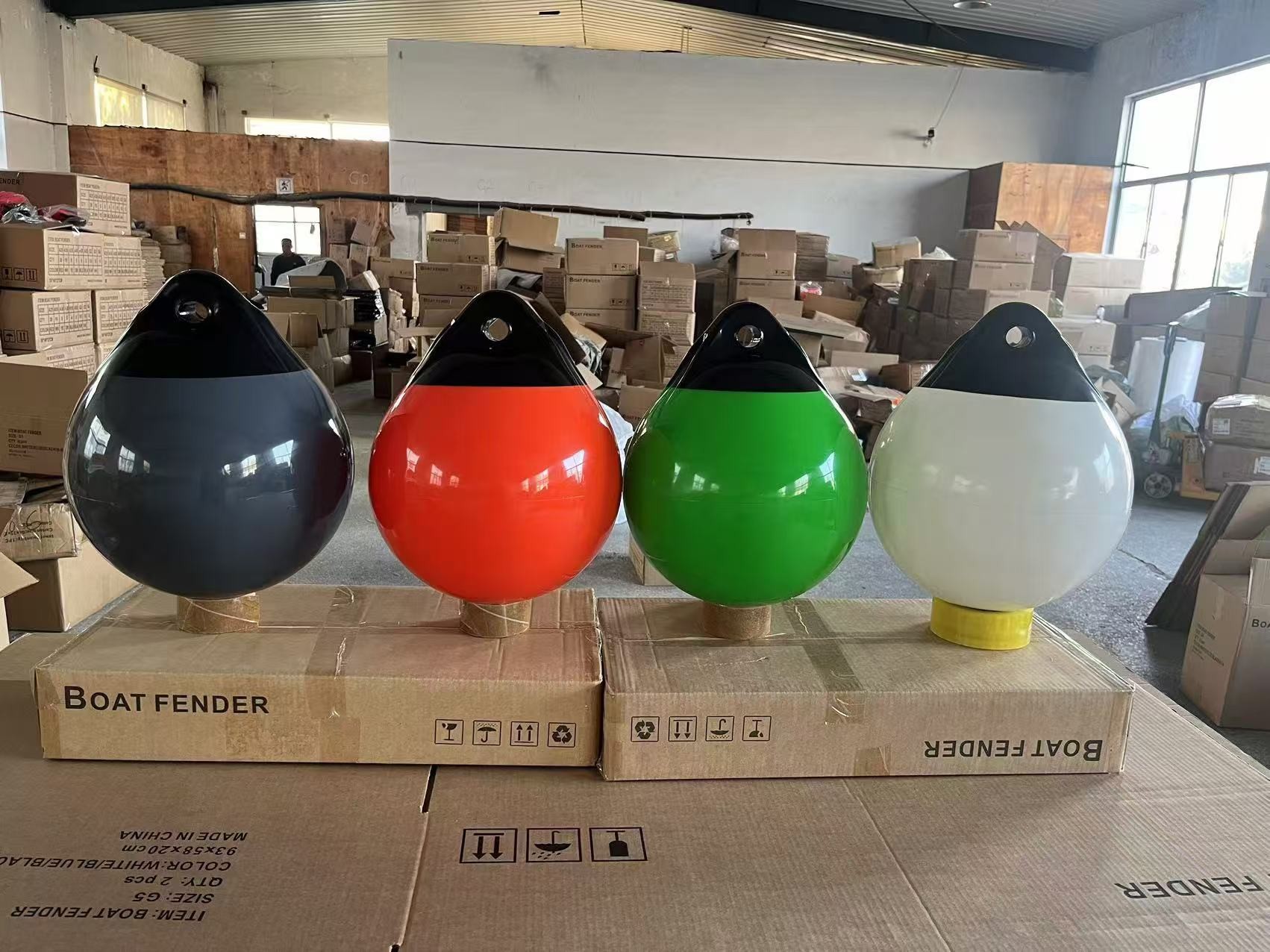 Top Notch Boat Fender Buoys Protect Your Boat Customized Logo A3 Size D480*H580 (MM)