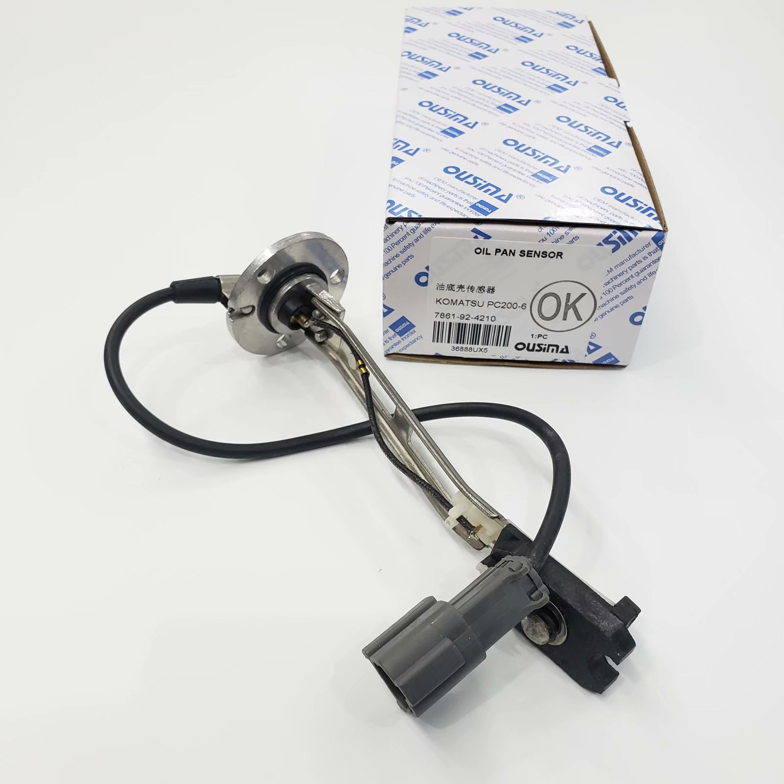 OUSIMA 7861924210 Excavator Engine Oil Level Sensor 7861-92-4210 For KOMATSU PC200-6