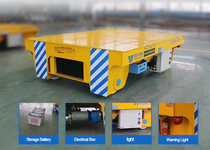 Rail Cart Timber Transfer Electric Building Site Track Bogie Handling Vehicle