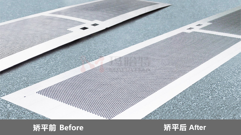 Sheet Straightening Plate Leveling Machine 4 Layer 600mm For Thickness 4.0 - 8.0mm