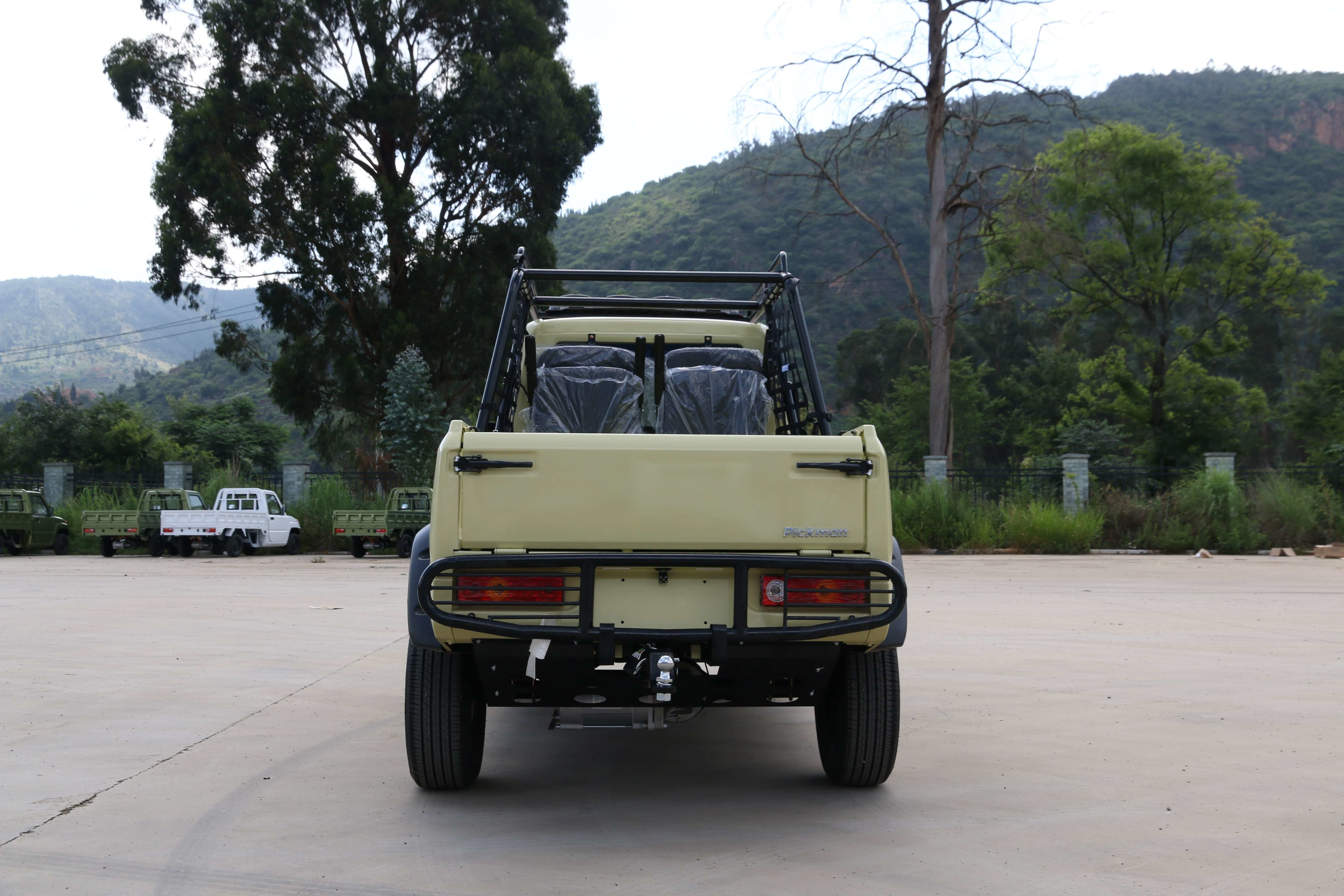 Auto New Energy Electric Vehicle Off-Road Pickup LFP Battery Four Wheel Drive 2 Seats