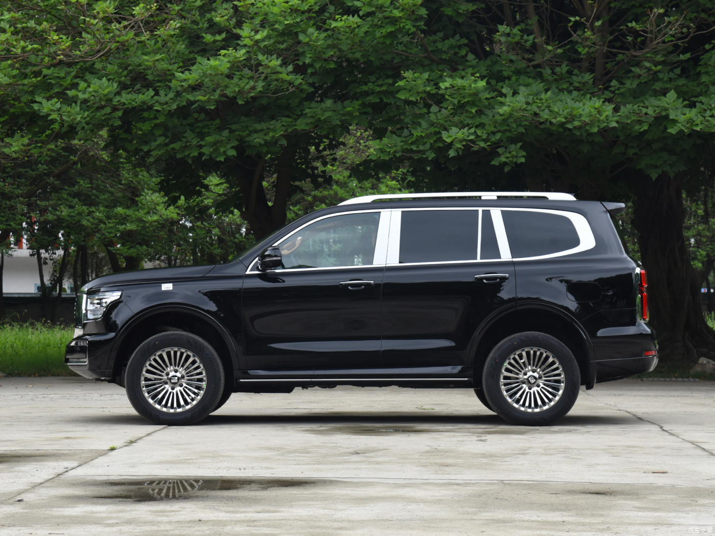 Black 7 Seater SUV Tank OEM Medium Large Business Version Petrol Hybrid SUV