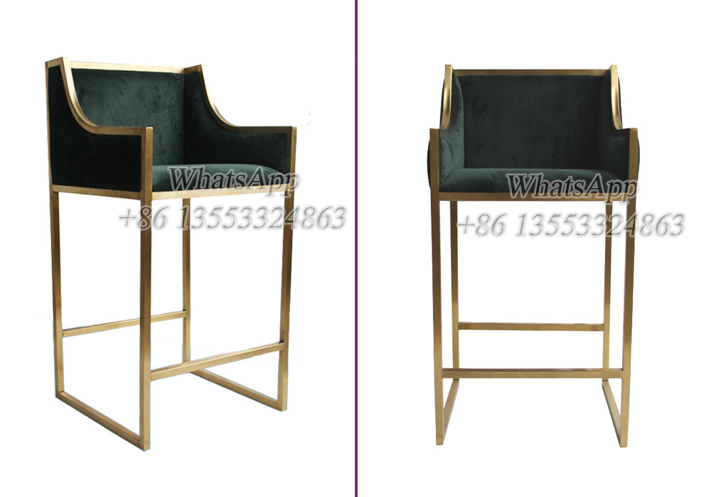 Velvet Wedding Bar Chairs For Sale With Wholesale Price (YS-99)
