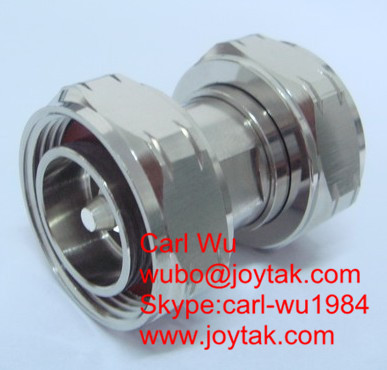 RF coaxial adaptor DIN 7/16 connector male plug to DIN 7/16 connector male plug  