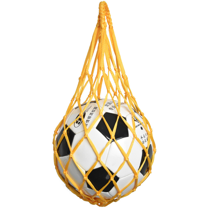 Promotional High Quality Factory Directly Wholesale Nylon Thread Bag Sport Ball basket ball mesh bag