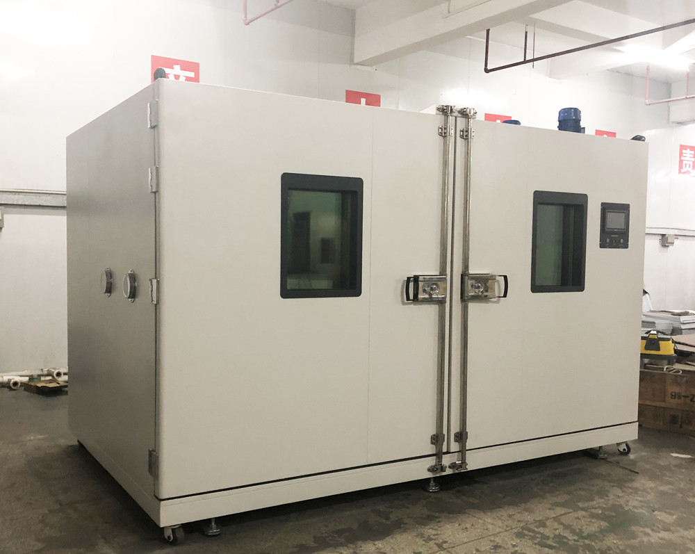 LIYI -40 - +150 Degree Climate Test Chamber Double Door Floor Type LED Screen Aging Test