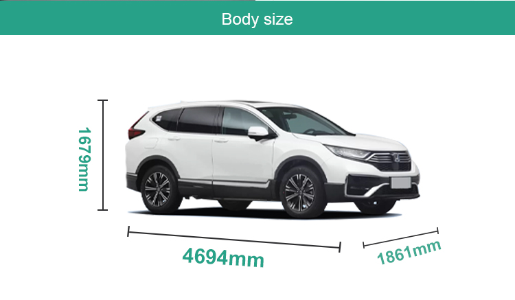 Hybrid Vehicle Car For Dongfeng CR-V 240 TURBO CVT car SENSING Intelligent Panoramic Sunroof and Large Space