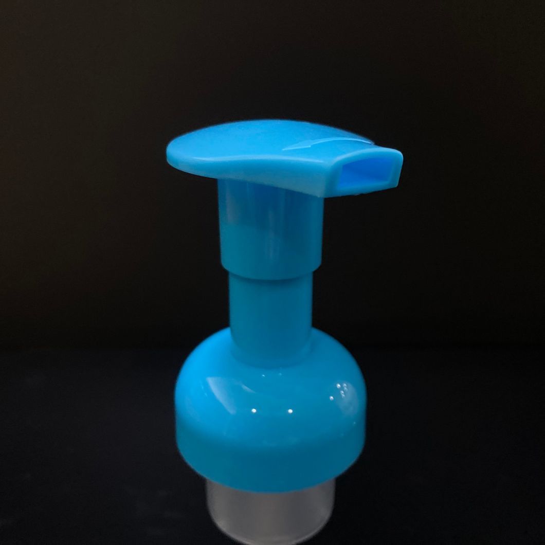 40mm Plastic Foam Soap Pump Face Cleanser Cosmetic Bottle