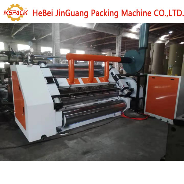 330KW Automated Single Face E Flute Corrugation Machine Carton Box Making Machine