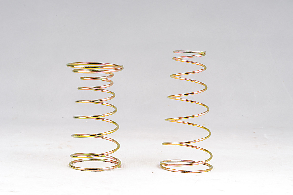 Black coated car suspension coil springs for cars /damping srings/auto suspension coil springs