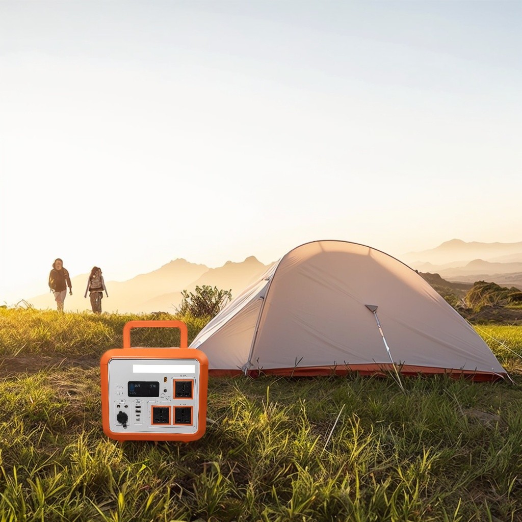 CE Approved 1500W AC Outlet Output Pure Sine Wave Portable Power Generator With LCD For Car Jump Starter / RV Camping